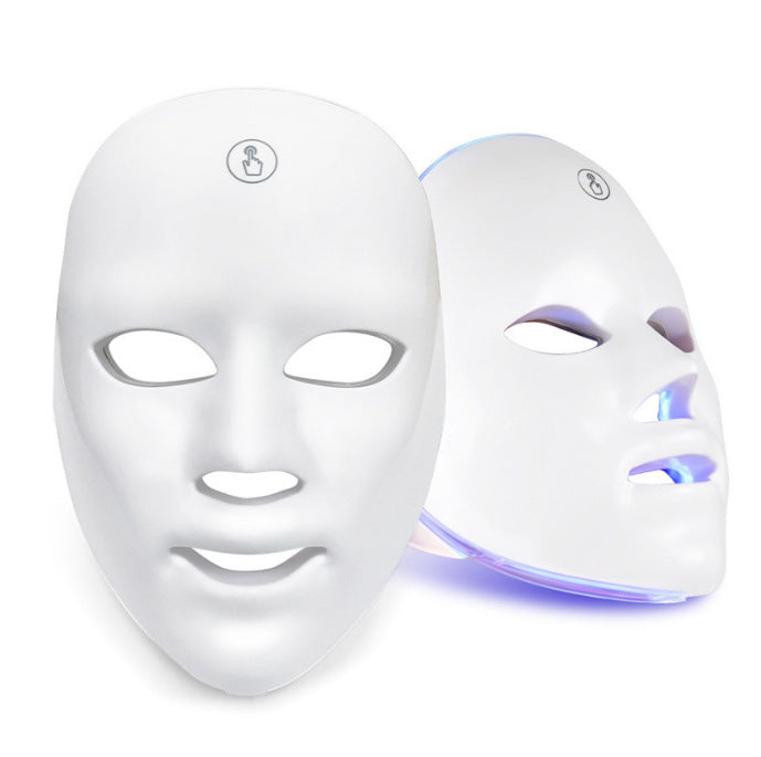 Rechargeable Phototherapy Facial Mask with Red Blue Light