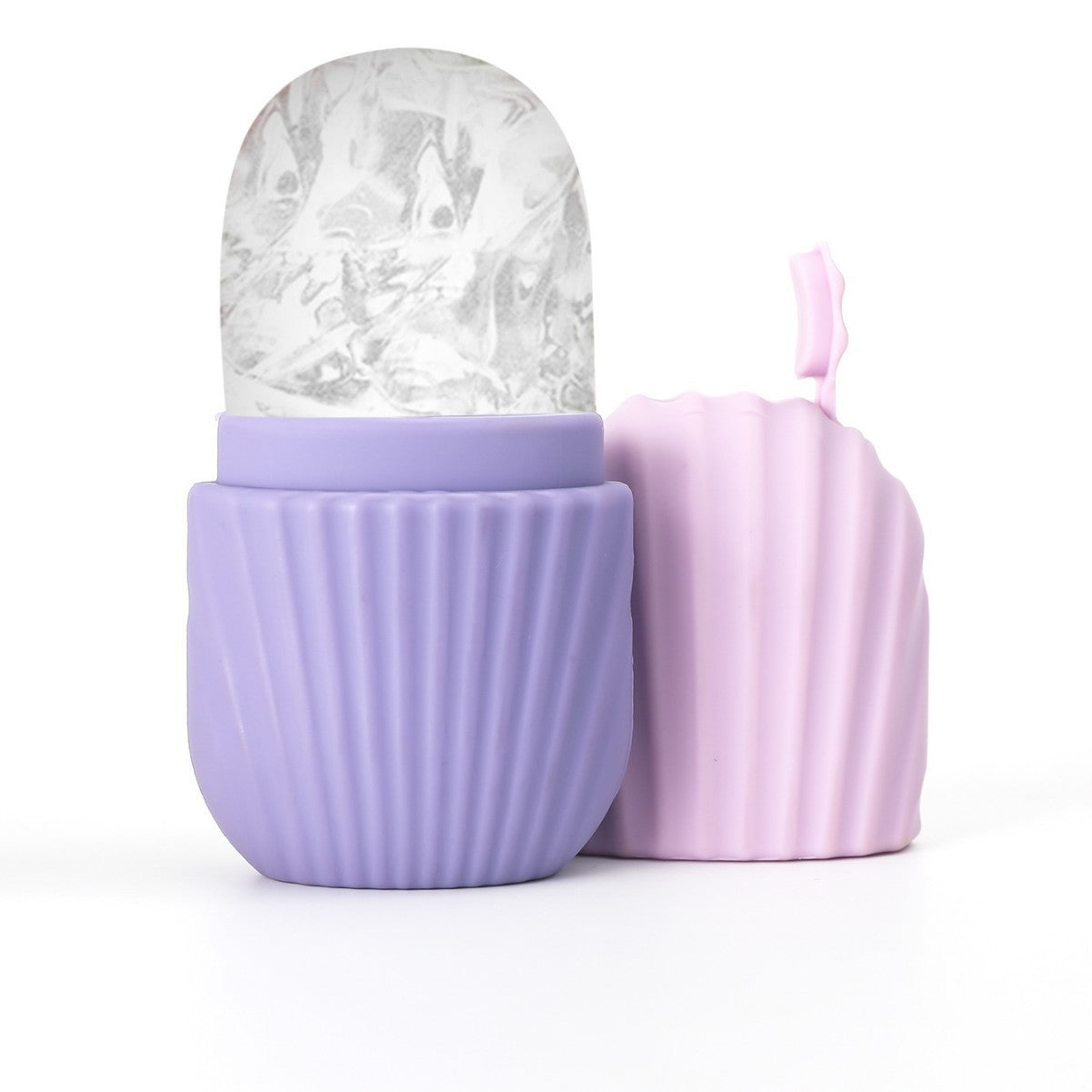 Cross-border New Products Face Application Silicone Ice Mould Massage Ice Mould Portable Facial Pore Shrinkage Care Ice Mould